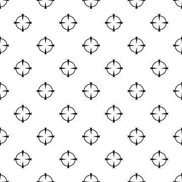 Optical radar pattern seamless vector Stock Illustration