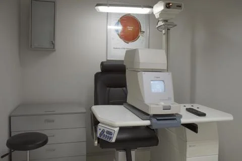 Optical study Stock Photos