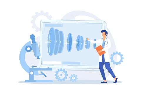 Optical technology Photonics research, quantum computing, data transmition,.. Illustrazione stock