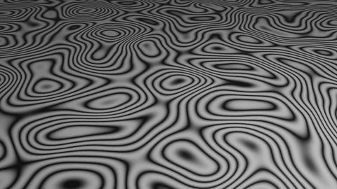 Optical texture paper creative abstract black and white color wavy style Stock Illustration
