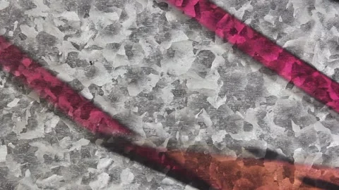 Optical Waves: Patterns of Refraction &amp; Glow Stock Footage 302412795