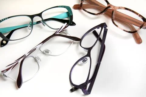 Optician choice Stock Photos