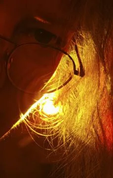  optics and visualisation,old technique in a modern world optics and visua... Foto stock