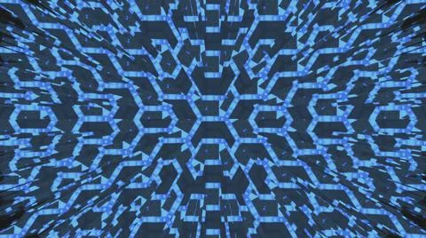 Optics explosion illustration Illustrazione stock