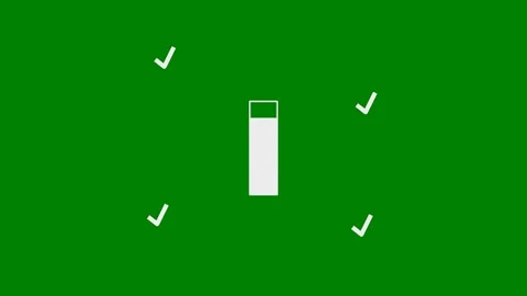 Optimal - Progress - Pass concept - Green Screen, 7.5% gray Stock Footage 332585532