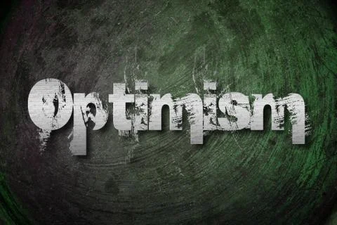 Optimism concept Stock Illustration