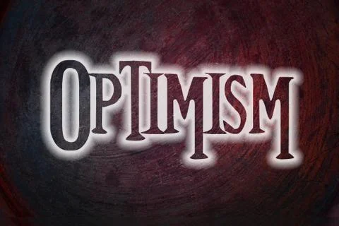 Optimism concept Stock Illustration