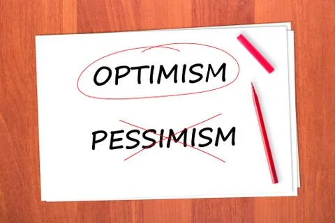 Optimism Foto stock