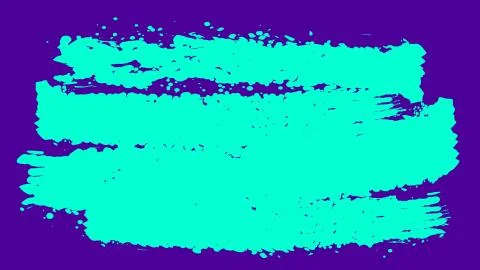 An optimistic 3d illustration of celeste brush strokes looking like a hazy fi Illustrazione stock