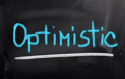 Optimistic concept Stock Illustration