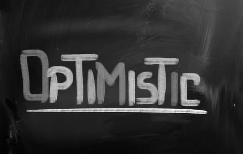 Optimistic concept Stock Illustration