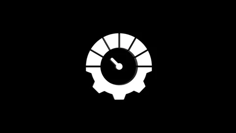 Optimization 3D rendering rotating gear mechanism wheel for teamwork succes.. Stock Footage 313463637