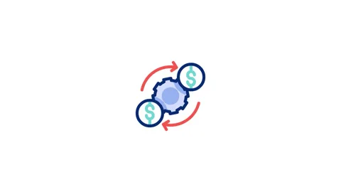 Optimization Animated Icon Video stock 320343863