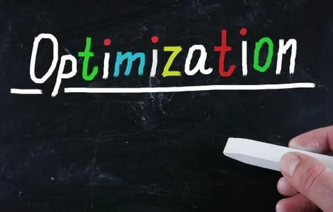 Optimization concept Stock Photos