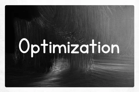 Optimization concept Stock Photos