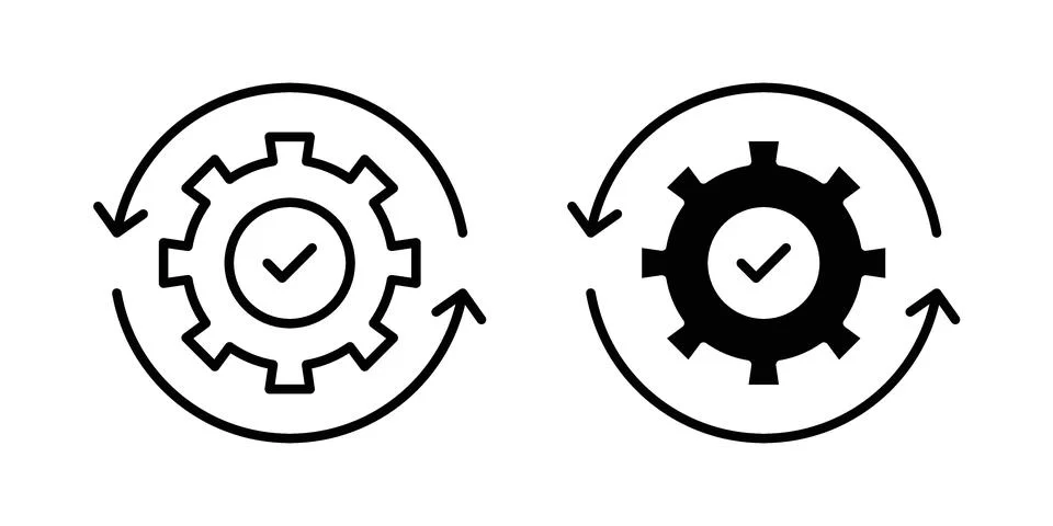 Optimization icon vector design. EPS10 Stockillustratie