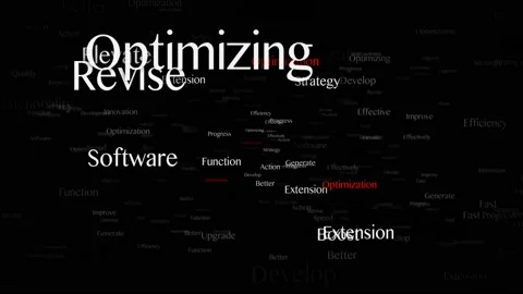 OPTIMIZATION Keywords Animation, Background, Loop Vídeo Stock 149258316