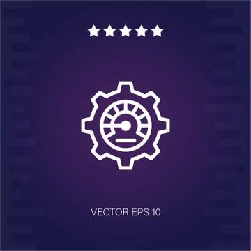 Optimization vector icon 스톡 일러스트