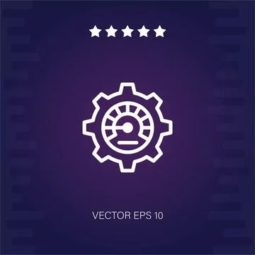 Optimization vector icon Stock Illustration