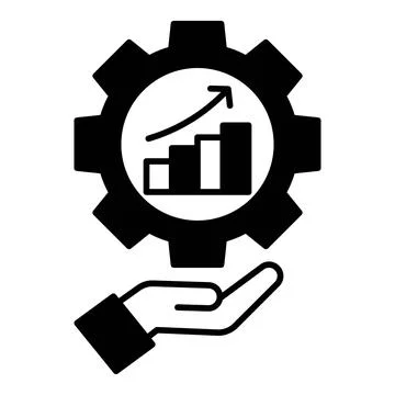 Optimize Dualtone Icon 库存插图