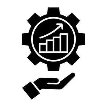 Optimize Glyph Icon 库存插图