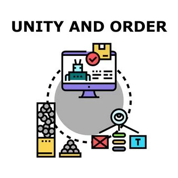 Optimizing business process with automated system and management Illustration