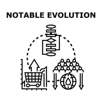 Optimizing business process evolution and market development Stock Illustration