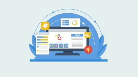 Optimizing Customer Relationships. A Strategic Approach to Business Success Stock Footage 297248990