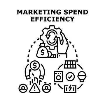 Optimizing marketing spend for efficiency and growth Illustration
