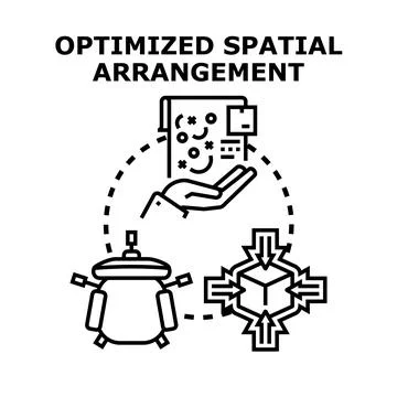 Optimizing spatial arrangement for efficient resource allocation 库存插图