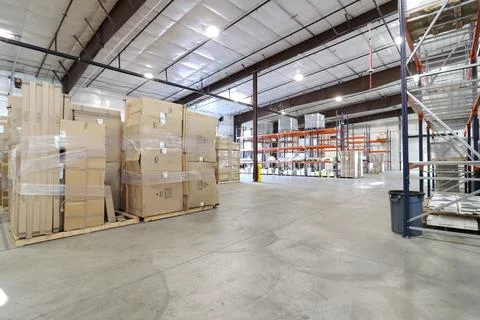 Optimizing Warehouse Space and Stock Stock Photos