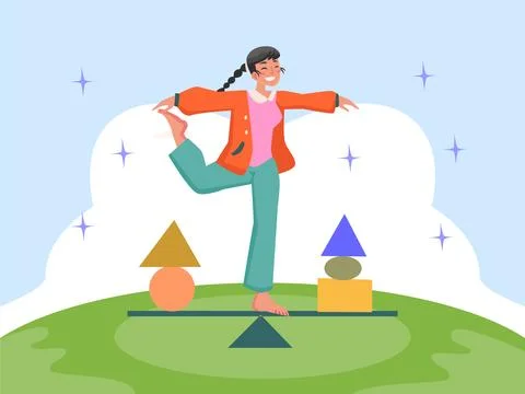 Optimum Concept Illustration Stock Illustration