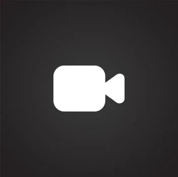 Option button icon on background for graphic and web design. Simple illustration Stock Illustration