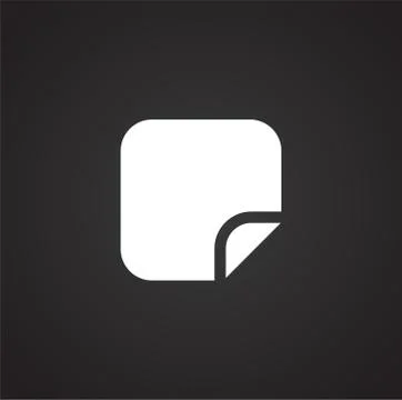 Option button icon on background for graphic and web design. Simple illustration イラスト素材