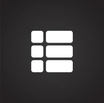 Option button icon on background for graphic and web design. Simple illustration イラスト素材