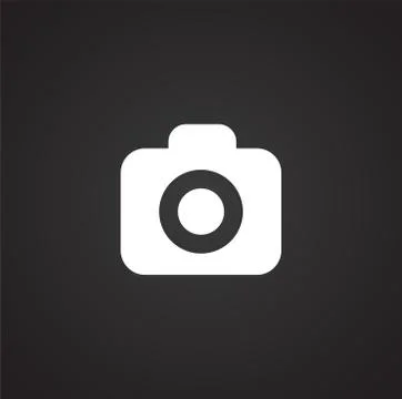 Option button icon on background for graphic and web design. Simple illustration Stock-Illustration