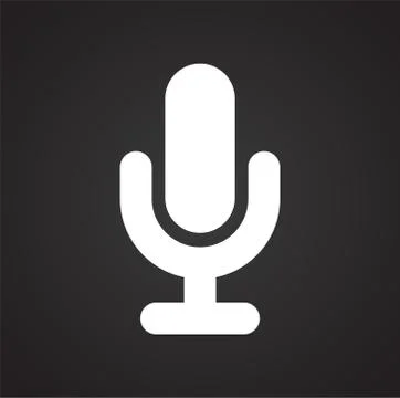 Option button icon on background for graphic and web design. Simple illustration 스톡 일러스트