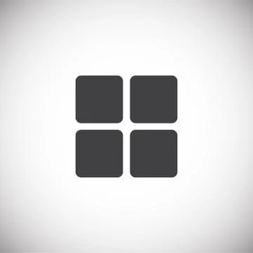 Option button icon on background for graphic and web design. Simple illustration イラスト素材