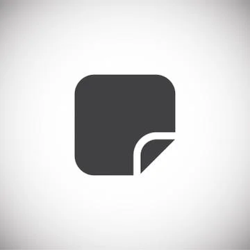 Option button icon on background for graphic and web design. Simple illustration イラスト素材