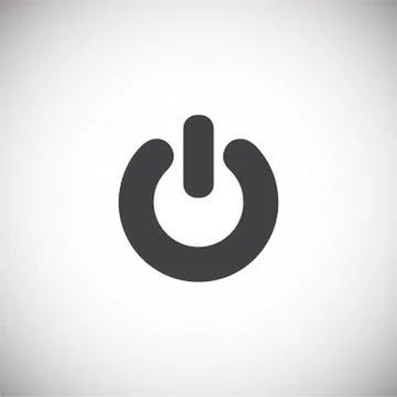 Option button icon on background for graphic and web design. Simple illustration 스톡 일러스트