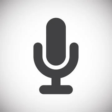 Option button icon on background for graphic and web design. Simple illustration 스톡 일러스트