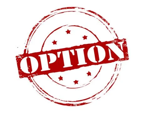 Option Stock Illustration