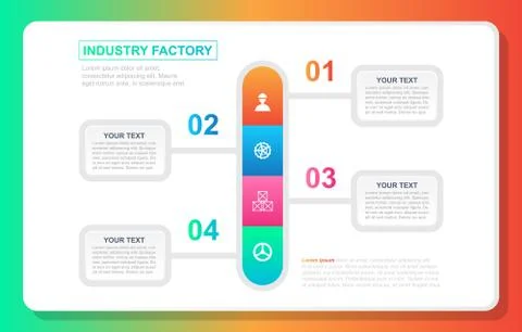 Option Scheme Chart Graph Diagram Analytics Factory Industrial Business Infog Stock Illustration