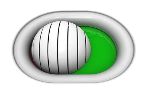 Option selection button Ilustração Stock