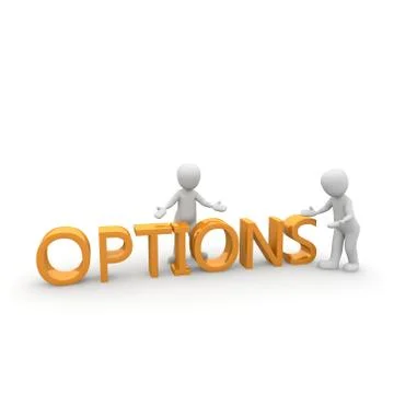 Options 3d Stock Illustration