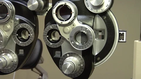 Optometrist Equipment 03 库存影片 75201308