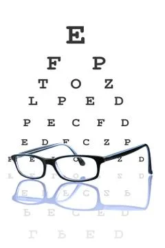 Optometry concept Stock Photos