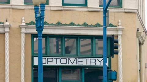 Optometry Sign Stock Footage 237842256