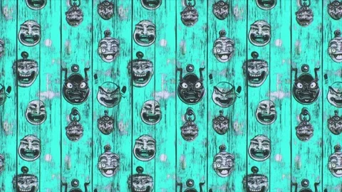 Opulent Knocker Vertical Motion Video stock 306460826