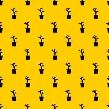 Opuntia pattern vector イラスト素材